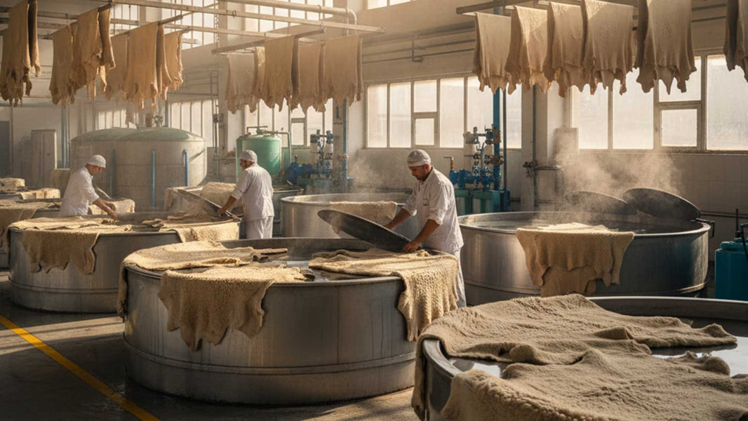 Sheepskin Tanning Process Explained | Natural & Chemical Tannery ...