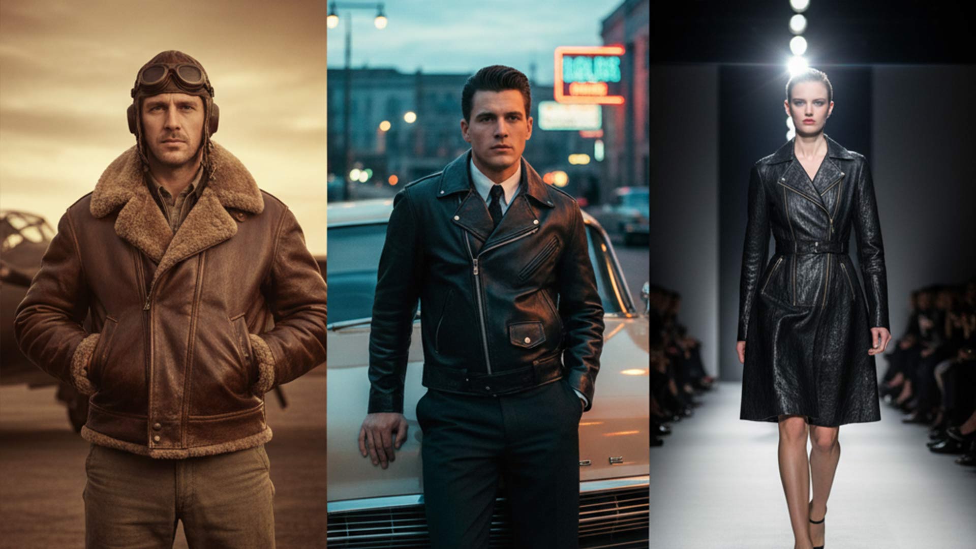 Leather Fashion from Past to Present