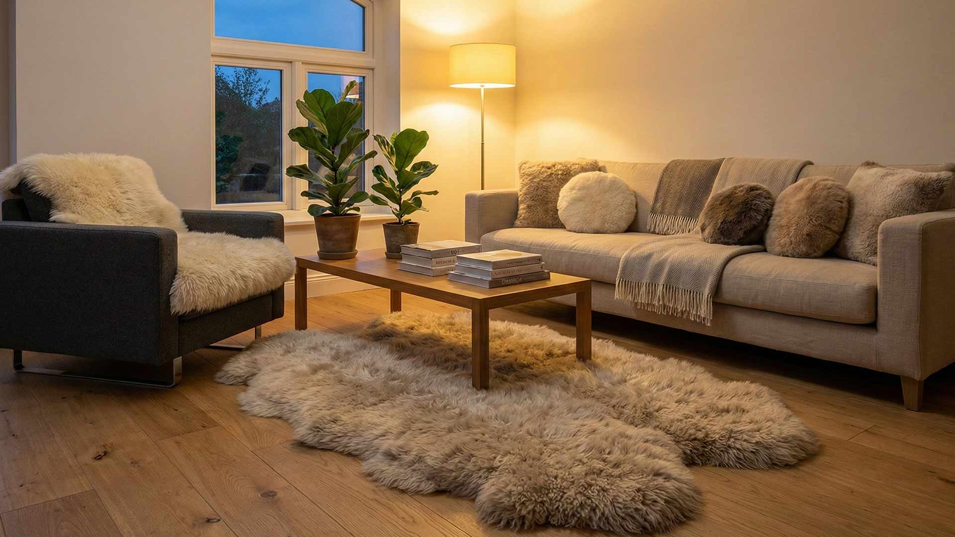 Sheepskin in Home Decor: Luxurious Comfort for Every Room