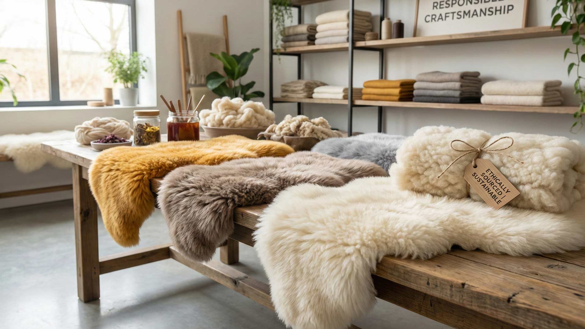 Sustainable Sheepskin: Ethical Practices and Environmental Impact