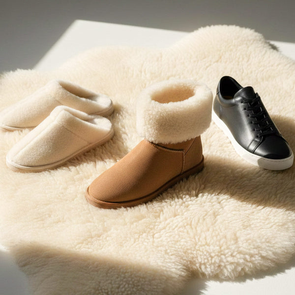 Sheepskin for Slippers & Shoes & Boots