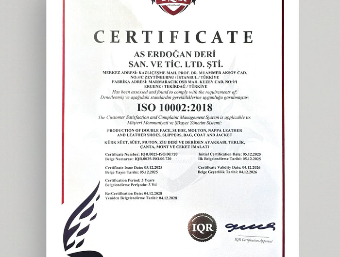 <h3>ISO 10002:2018 – Customer Satisfaction and Complaints Handling Management System</h3>