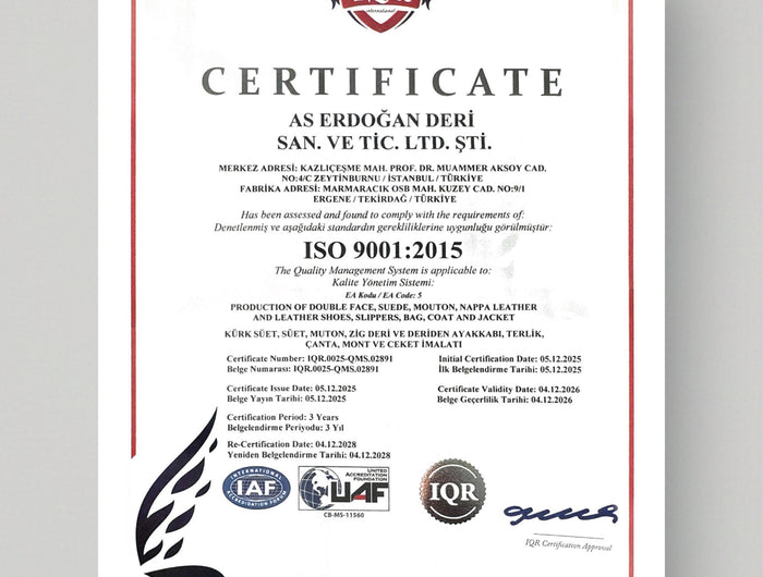 <h3>ISO 9001:2015 – Quality Management System</h3>