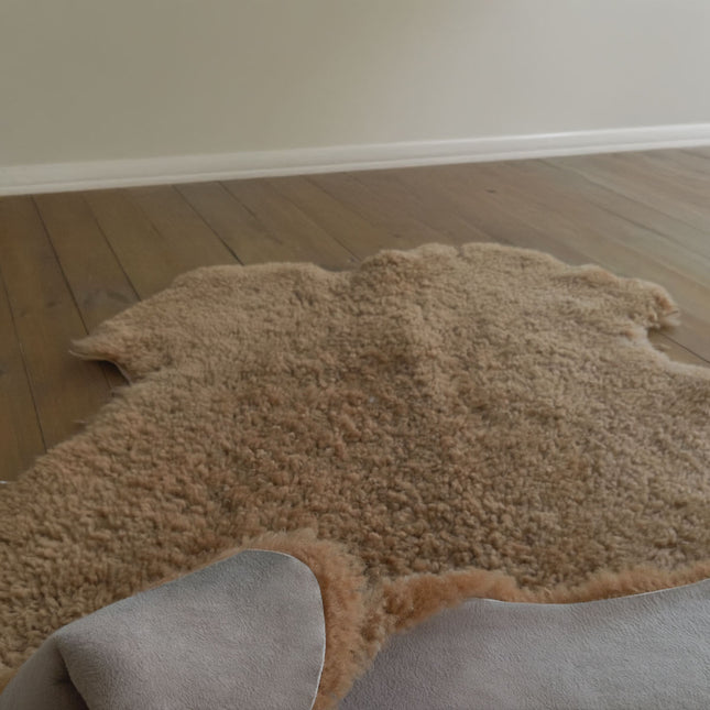 Dartmoor Genuine Sheepskin Hide – Roasted Pecan
