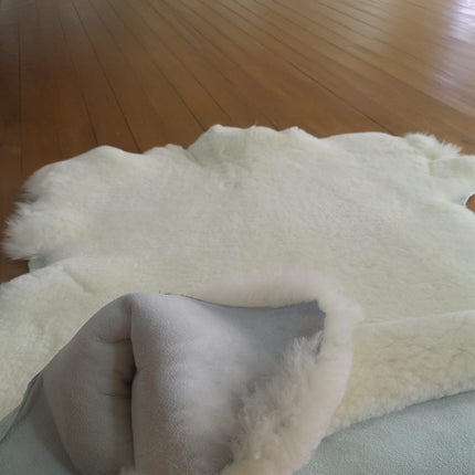 Polishing Sheepskin 26mm Wool Length – White